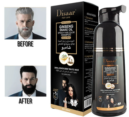 Shampú Tinte Rápido Cubre Canas