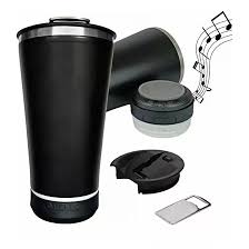 Vaso Térmico Con Parlante Bluetooth